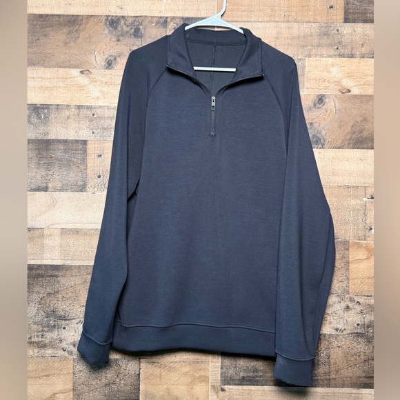lululemon athletica Other - NEW NWOT Lululemon Athletica Men’s Black 1/4 Zip Pullover Sweater XL Extra L